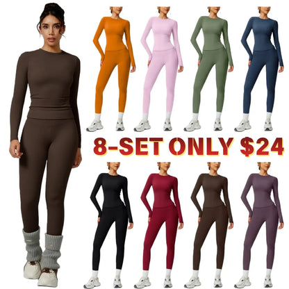 High-Stretch Solid Color Sets